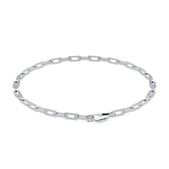 Edged Cable Chain Bracelet - Stylish & Healing Gem Jewels